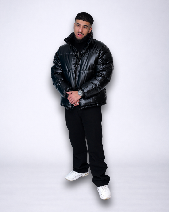 Doudoune matelassé noir